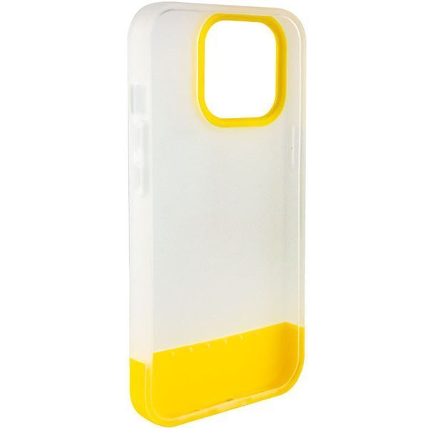 Чохол TPU+PC Bichromatic для Apple iPhone 13 Pro (6.1") Matte / Yellow 555-03986 фото