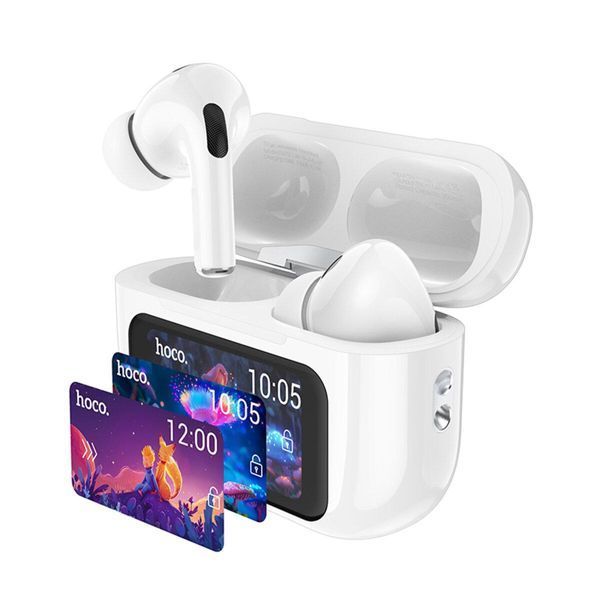 Беспроводные наушники HOCO EW72 Lite Soar true wireless touch screen BT headset White 656-03903 фото