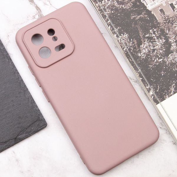 Чехол Silicone Cover Lakshmi Full Camera для Xiaomi 13 Pink Sand 777-06976 фото