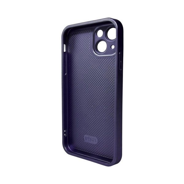 Чохол для смартфона AG Glass Matt Frame Color для iPhone 13 Deep Purple 666-00574 фото