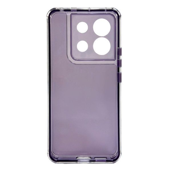 Протиударний чохол для смартфона Space III для Xiaomi Redmi Note 13 Pro 5G/Poco X6 Dark Purple 666-02233 фото