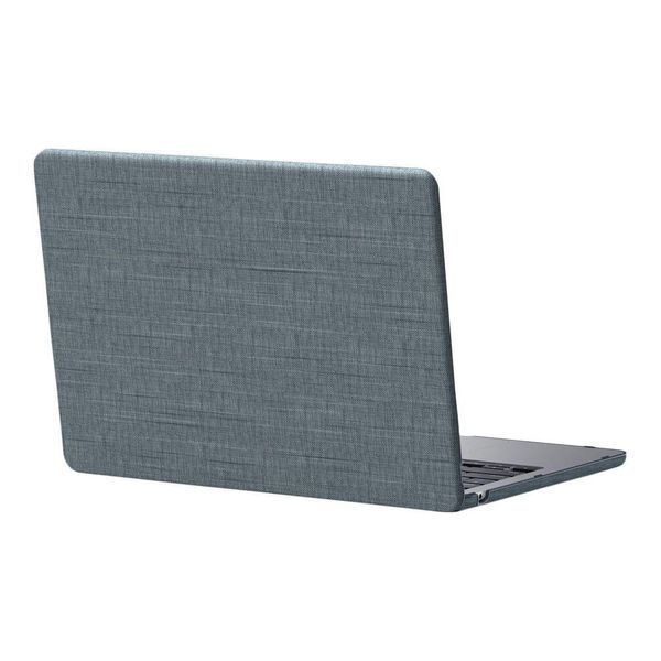 Накладка PC+Fabric AMO-TRI для MacBook Air 13" 2025/2024/2022 (M4 A3240/M2 A2681/M3 A3113) Grey 777-07736 фото