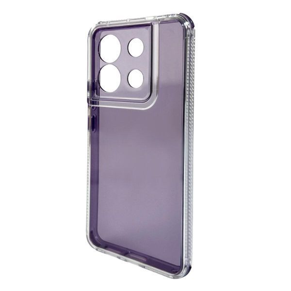 Протиударний чохол для смартфона Space III для Xiaomi Redmi Note 13 Pro 5G/Poco X6 Dark Purple 666-02233 фото