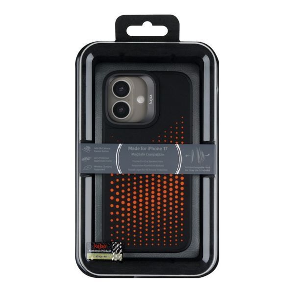Чохол Kajsa Splendid Collection Circle with MagSafe для iPhone 17 Black 2020000509080 фото