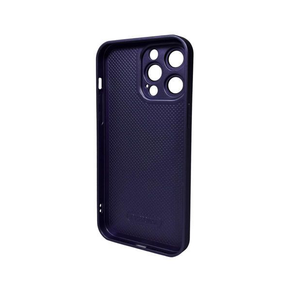 Чохол для смартфона AG Glass Matt Frame Color для iPhone 14 Pro Max Deep Purple 666-00624 фото