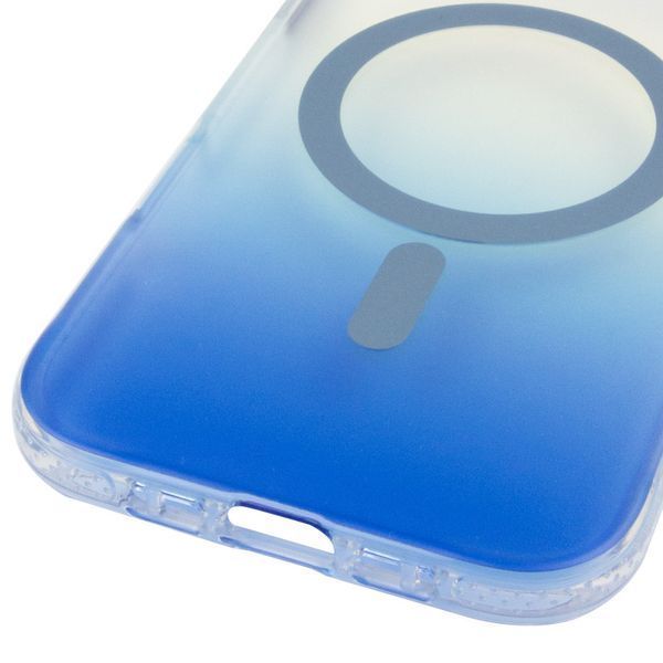 Чехол TPU+PC Phantom with MagSafe для Apple iPhone 17 Air (6.5") Blue 656-08507 фото