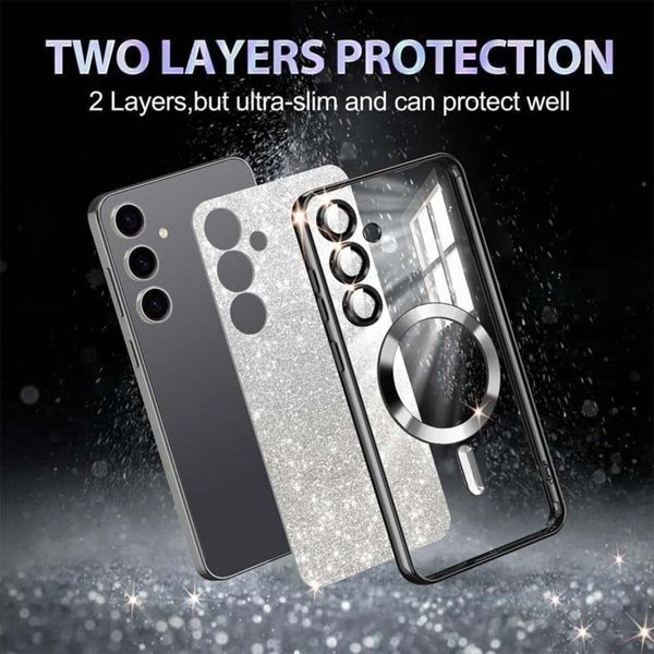 Чохол для смартфона Cosmic CD Shiny Magnetic для Samsung Galaxy S24 Black 666-02138 фото