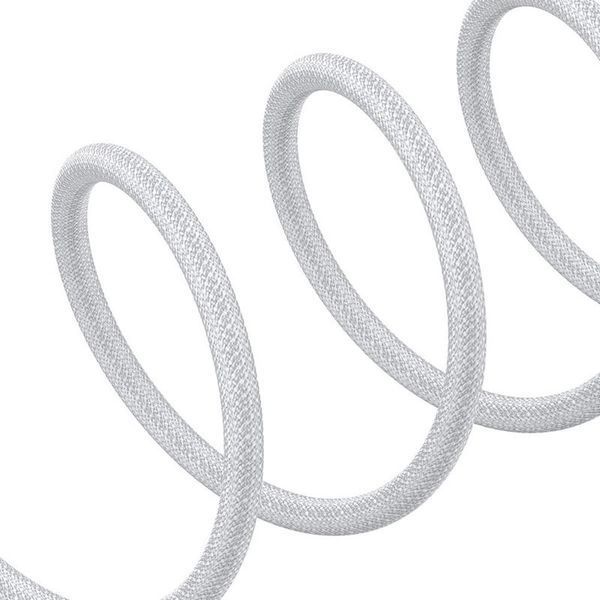 Кабель Baseus Gem Fast-Charging Data Cable USB to USB-C 100W 1m Moon White P10373002211-00 фото
