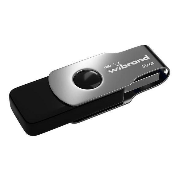 Флеш-накопичувач Wibrand USB 3.2 Gen1 Lizard 512GB Black WI3.2/LI512P9B фото