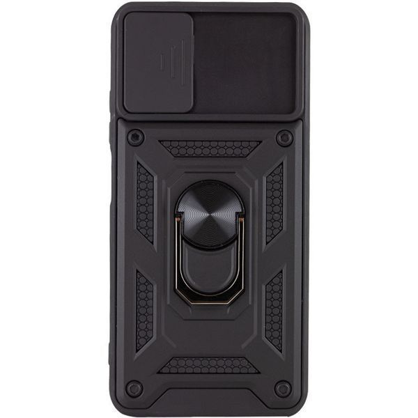 Ударостійкий чохол Camshield Serge Ring для Samsung Galaxy A03s Black 777-04680 фото