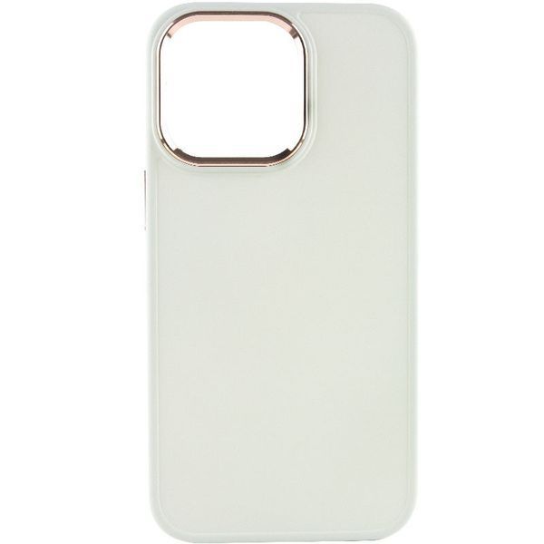 Чехол TPU Bonbon Metal Style для Apple iPhone 14 Pro (6.1") White 208-06063 фото