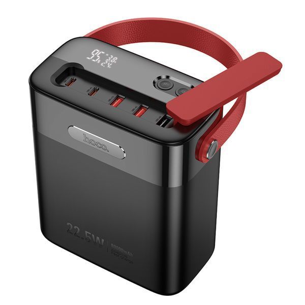 Power Bank Hoco J143 Title 80000mAh 22.5W+PD20W Black 216-00154 фото