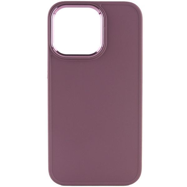 Чехол TPU Bonbon Metal Style для Apple iPhone 13 Pro (6.1") Plum 208-06113 фото