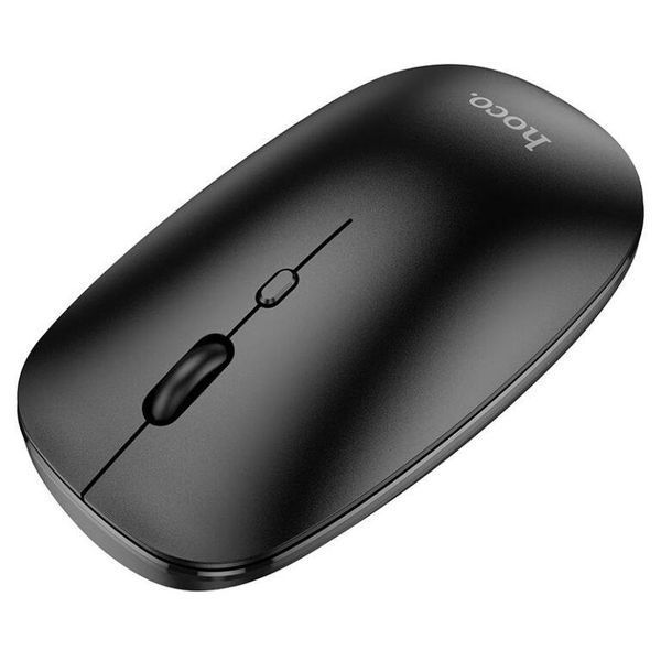 Манипулятор мышь HOCO GM15 Art dual-mode business wireless mouse Black 6931474760579 фото