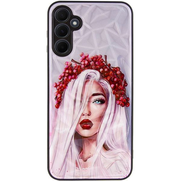 TPU+PC чехол Prisma Ladies для Samsung Galaxy A04s Ukrainian Girl 777-07235 фото