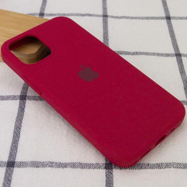 Чохол Silicone Case Full Protective для Apple iPhone 14 Plus (6.7") Rose Red 555-04036 фото