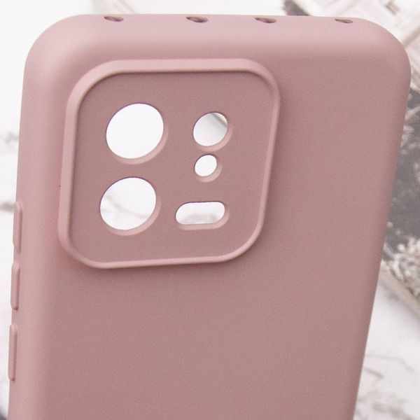 Чехол Silicone Cover Lakshmi Full Camera для Xiaomi 13 Pink Sand 777-06976 фото