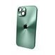 Чехол OG Acrylic Glass Gradient для Apple iPhone 12 Green 777-01715 фото 1