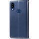 Шкіряний чохол-книжка GETMAN Gallant (PU) для Samsung Galaxy A10s Синий 777-06536 фото 2