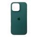 Силиконовый чехол для iPhone 16 Pro Pine Green 666-01213 фото 1