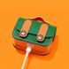 Шкіряний футляр Briefcase для навушників AirPods Pro Orange 203-00356 фото 4