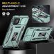 Ударостійкий чохол Camshield Army Ring для Samsung Galaxy A05 Light Green 777-05020 фото 5