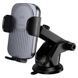Автотримач для телефона з БЗП BOROFONE BH222 Leading push-type wireless fast charging car holder(center console) Black 6941991119019 фото 1