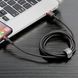 Кабель Baseus Cafule Cable USB For iP 2A 3m Red+Black CALKLF-R91 фото 8