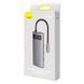 USB-хаб Baseus Metal Gleam Series 4-in-1 Multifunctional Type-C HUB Docking Station Gray（Type-C to USB3.0*4） WKWG070013 фото 2