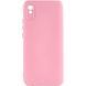 Чехол TPU GETMAN Liquid Silk Full Camera для Xiaomi Redmi 9A Розовый / Pink ILSO-00000075780-7 фото