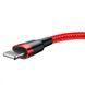 Кабель Baseus Cafule Lightning Cable 2A (3m) Red/Black CALKLF-R91 фото 8