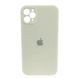 Силіконовий чохол з квадратними бортиками для iPhone 11 Pro Max White 208-00884 фото