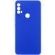 Чехол TPU GETMAN Liquid Silk Full Camera для Motorola Moto E40 Синий / Iris ILSO-00000078676-10 фото