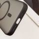 TPU+PC чохол Blueo Skin Friendly Frosted with MagSafe для Apple iPhone 15 (6.1") Black 777-07914 фото 8