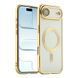 Чохол TPU Metallic Chrome Full Camera with Magsafe для iPhone 17 Air Chrome Gold 214-04609 фото 3