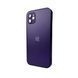 Чехол для смартфона AG Glass Matt Frame Color для iPhone 11 Deep Purple 666-00524 фото 1