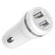 Aвтомобильное зарядное устройство Hoco Z27 2.4A 2 USB lightning 1м Белое 209-00027 фото 5