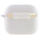 Силіконовий футляр для навушників AirPods 3 White 203-00256 фото 3