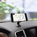 Тримач для мобільного HOCO CA40 Refined suction cup base in-car dashboard phone holder Black 656-00480 фото 5