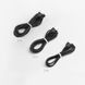 Кабель HOCO X20 USB to Micro 2A, 3m, PVC, TPE connectors, Black 6957531068945 фото 4