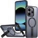 Чохол TPU Breeze with MagSafe stand для Xiaomi Redmi Note 14 4G (Europe version) Black 777-08690 фото 1