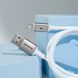 Кабель Proove Flex Metal USB to Lightning 2.4A (1m) white 656-02579 фото 3