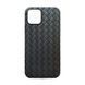Плетеный чехол XO Bottega Veneta для iPhone 14 Pro Max Черный 208-02225 фото 1