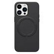 Кожаный чехол New Leather Case With Magsafe для IPhone 15 Black