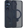 Чохол TPU+PC with MagSafe Colorful HQ Ring для Samsung Galaxy S25+ Dark Blue 214-03822 фото