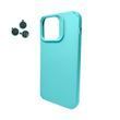 Чехол Silky Cam Protect для iPhone 15 Pro Max Ocean Blue 666-02407 фото