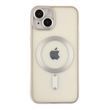 Чехол TPU Metallic Chrome Full Camera with Magsafe для iPhone 15 Silver 214-02885 фото
