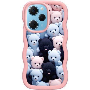 Чехол TPU Cloudy Pictures для Xiaomi Poco X5 Pro 5G / Note 12 Pro 5G Bears 555-01221 фото