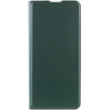 Кожаный чехол-книжка GETMAN Elegant для Samsung Galaxy A14 4G/5G Зелёный 555-01556 фото