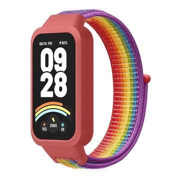 Ремешок для Xiaomi Mi Band 9 Active Nylon Rainbow Color 212-02651 фото